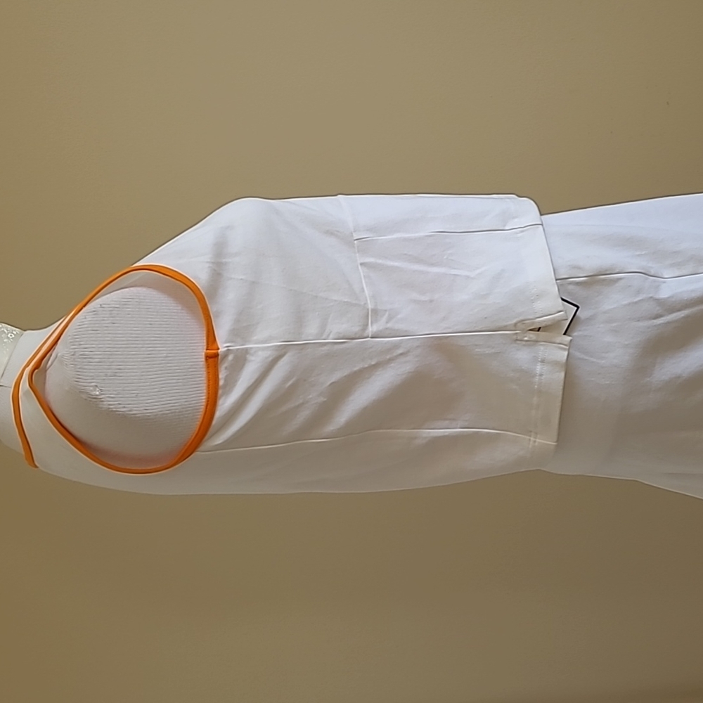 RARE Vintage Tennessee Lady Vols NEW UT ADIDAS Tennis Top White Racer Back Large - Picture 5 of 13